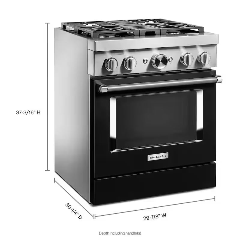 4 Burner Dual Fuel Freestanding Smart Range L4806