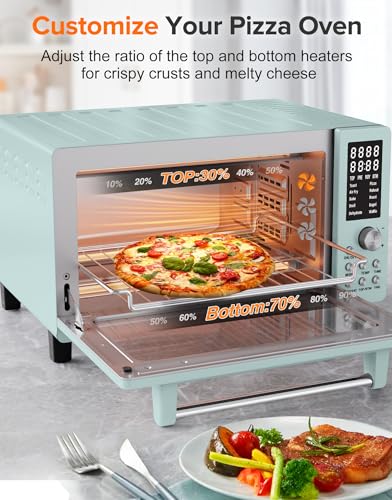 21QT Toaster Oven Air Fryer Combo Convection Oven Countertop Stainless Steel G1709