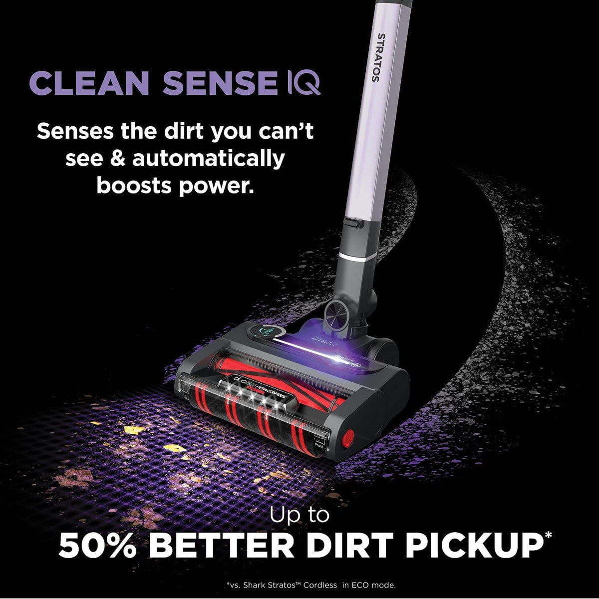 Cordless Vacuum with DuoClean PowerFins HairPro, Ash Purple A25642