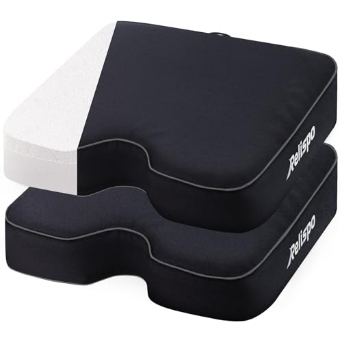 Stadium Seat Cushion with Memory Foam Waterproof Extra Thick L766