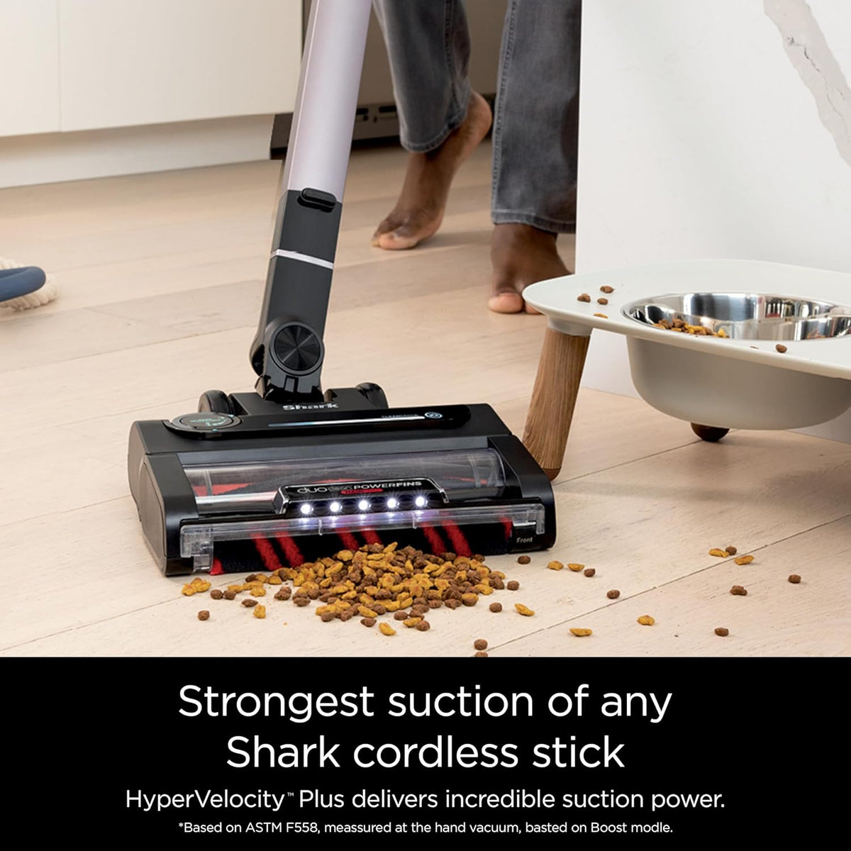 Cordless Vacuum with DuoClean PowerFins HairPro, Ash Purple A25642
