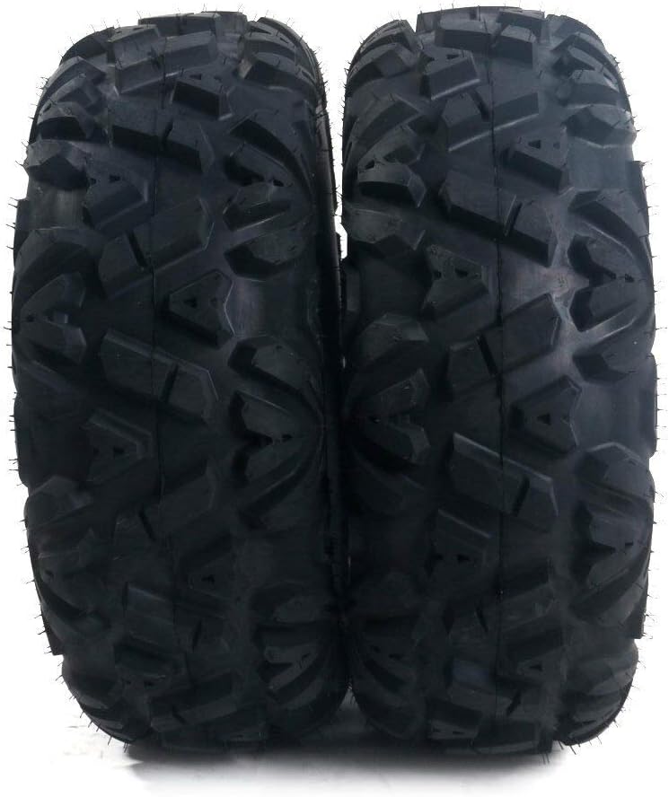 Set of 2 All-Terrain Tubeless ATV UTV Tires 27x9-12 6PR G362