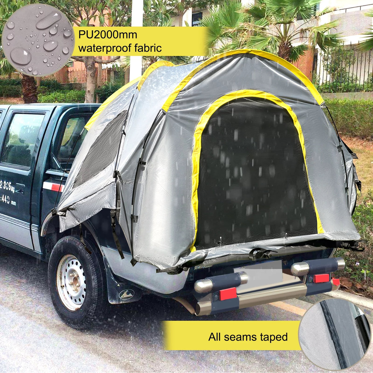 6.4-6.7' Waterproof 2-Person Truck Bed Tent B229