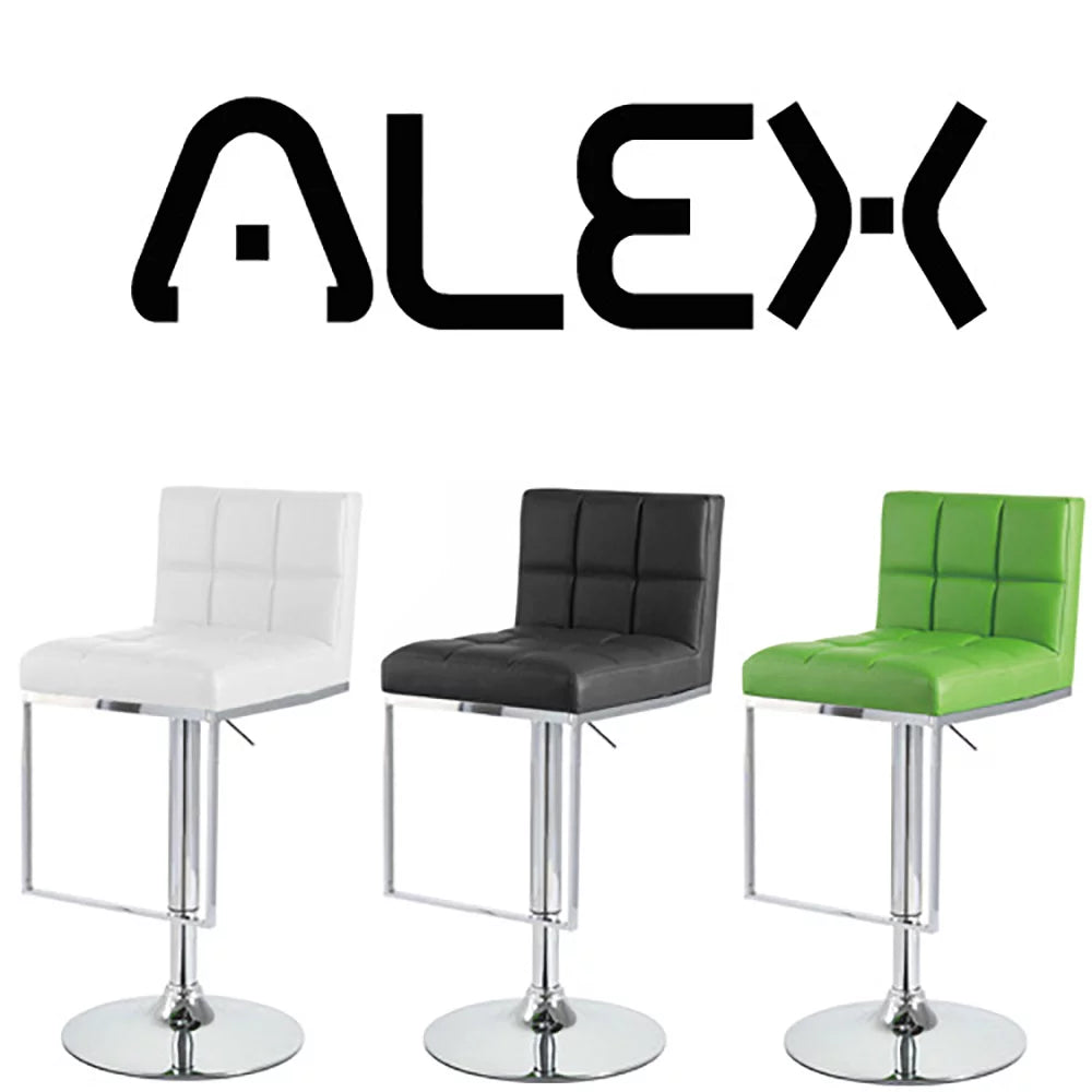 Set of 4 Adjustable Height Counter Bar Stool F427