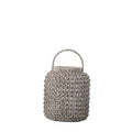 Woven Water Hyacinth Lantern G8918