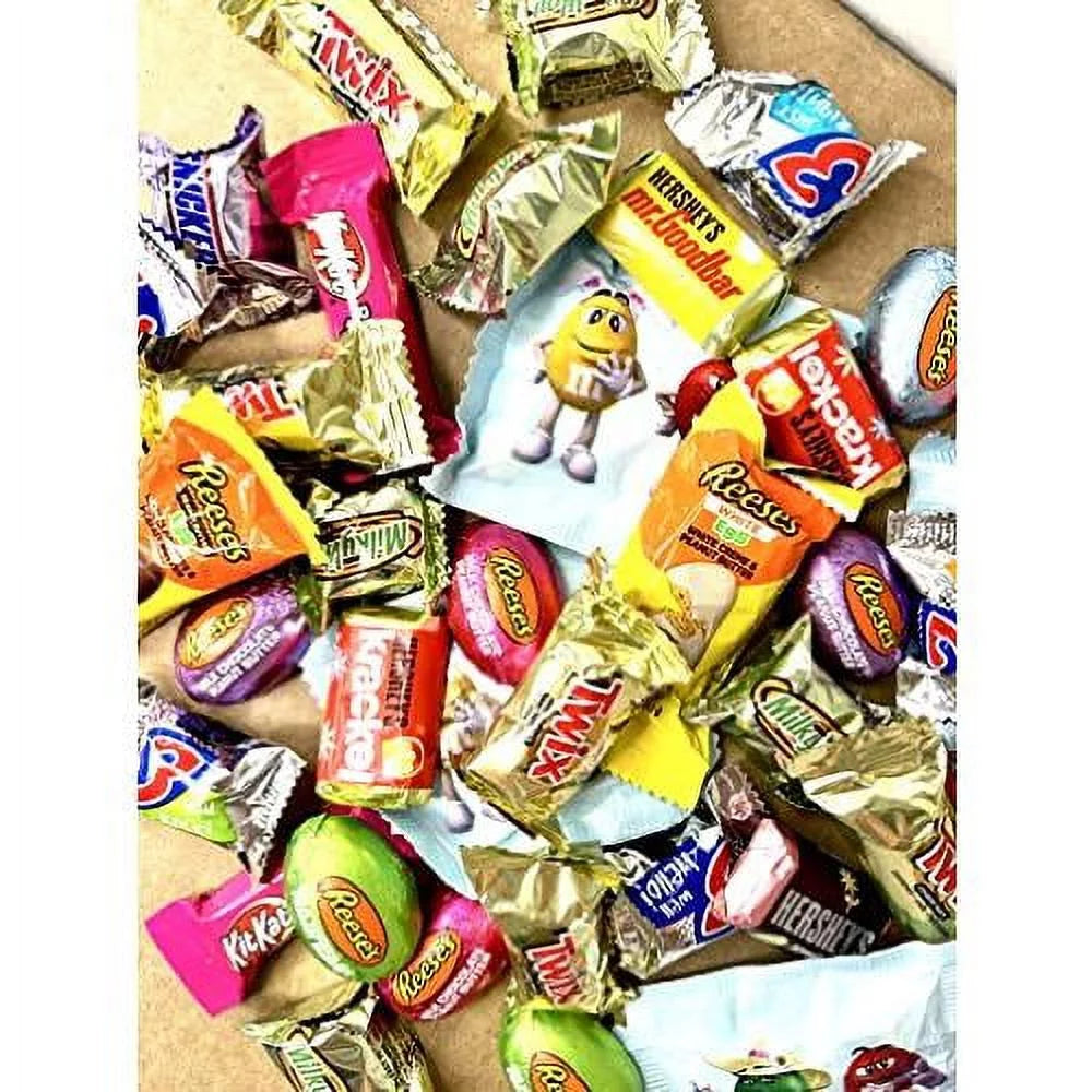 Pre Filled Chocolate Candy Plastic Easter Eggs (200) W46335