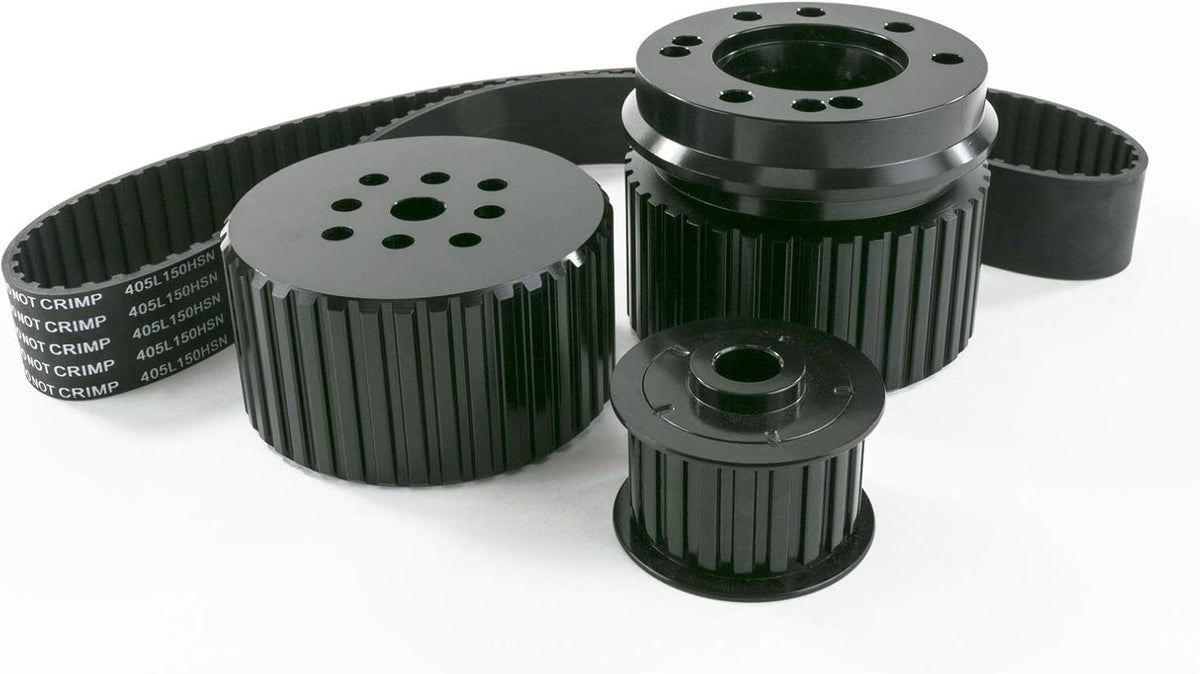 Long Water Pump Gilmer Style Pulley Kit V8016