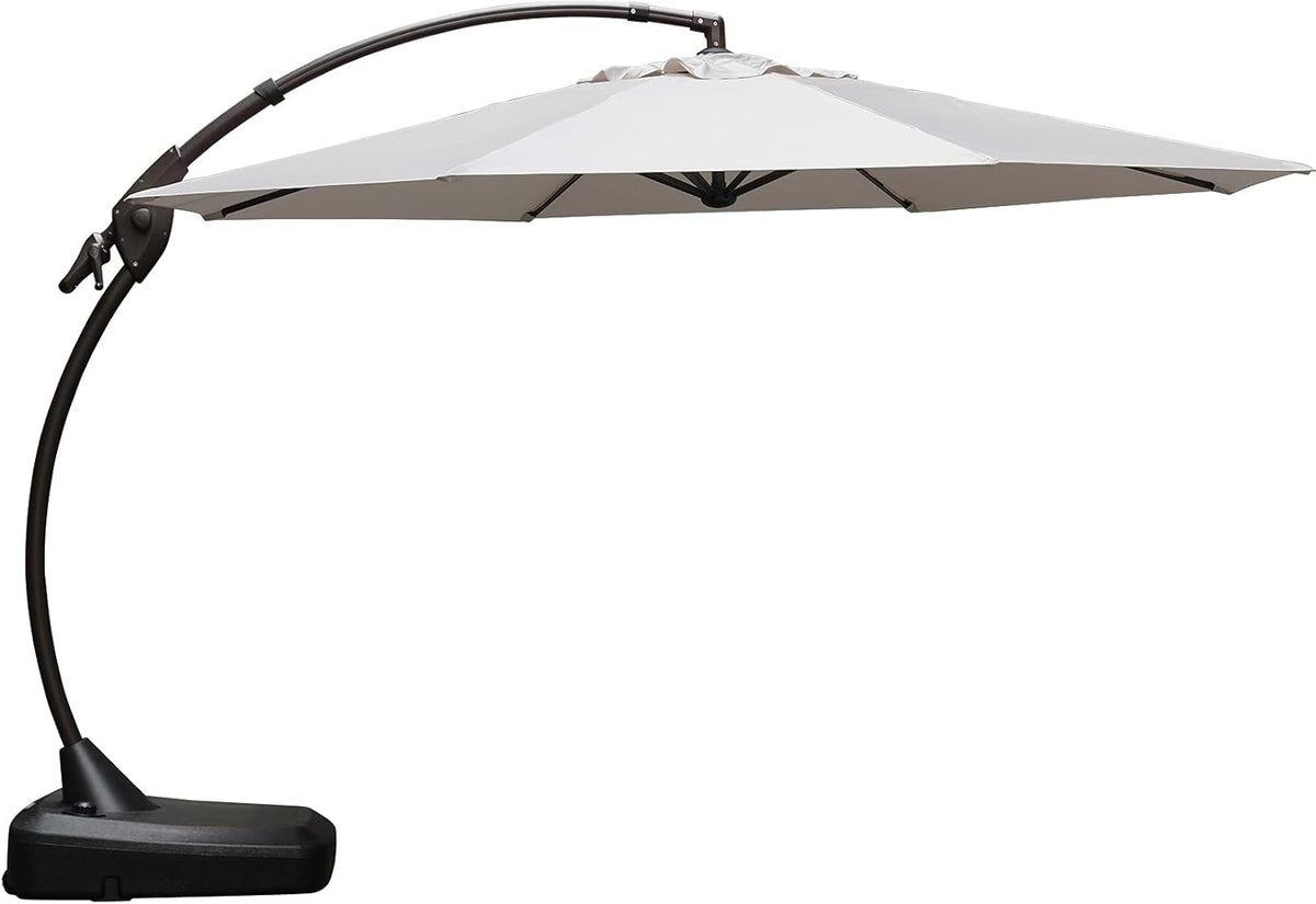 11 FT Curvy Aluminum Offset Cantilever Umbrella F89063