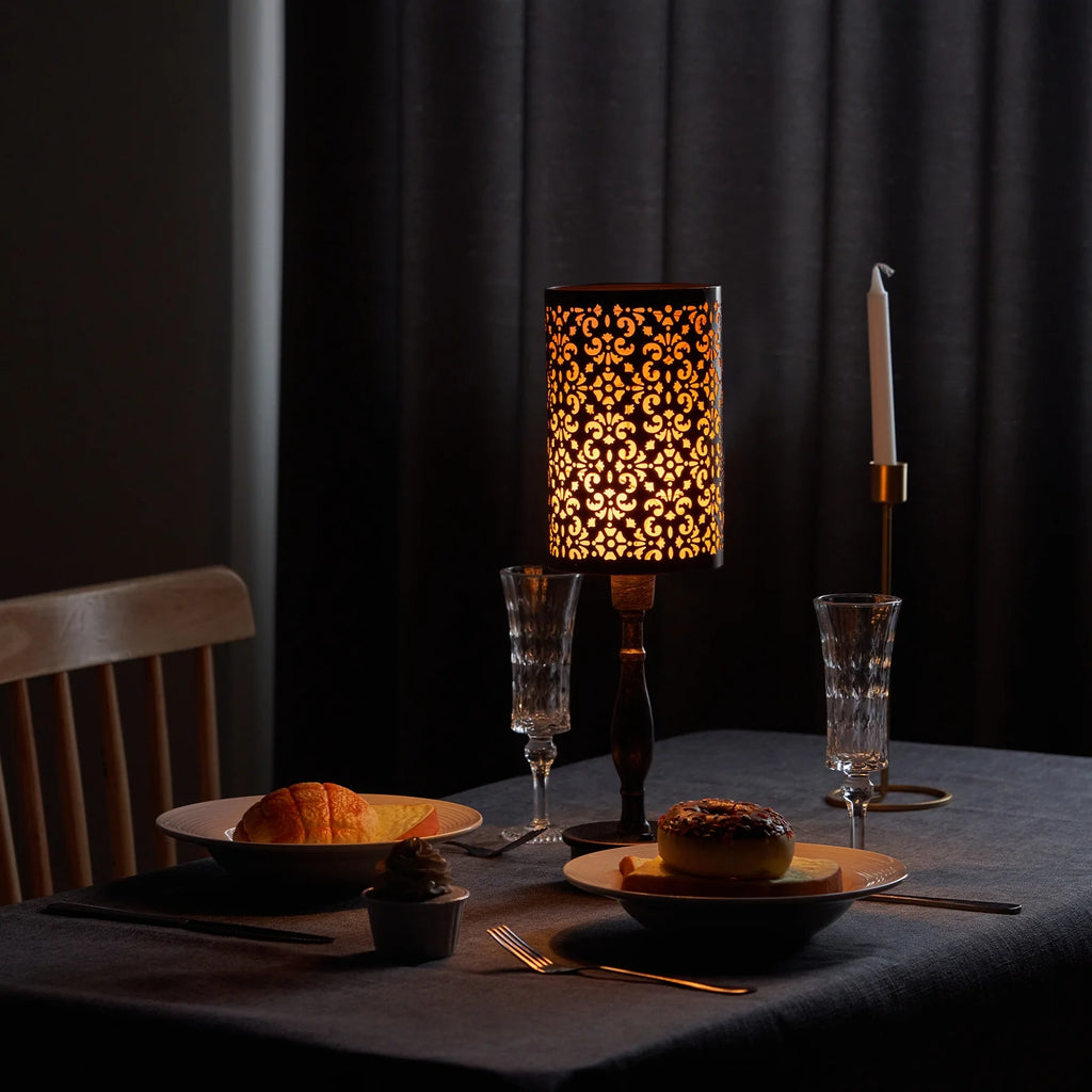 16.5'' Metal Cordless Rechargeable Touch Control Dimmable Table Lamp J11774
