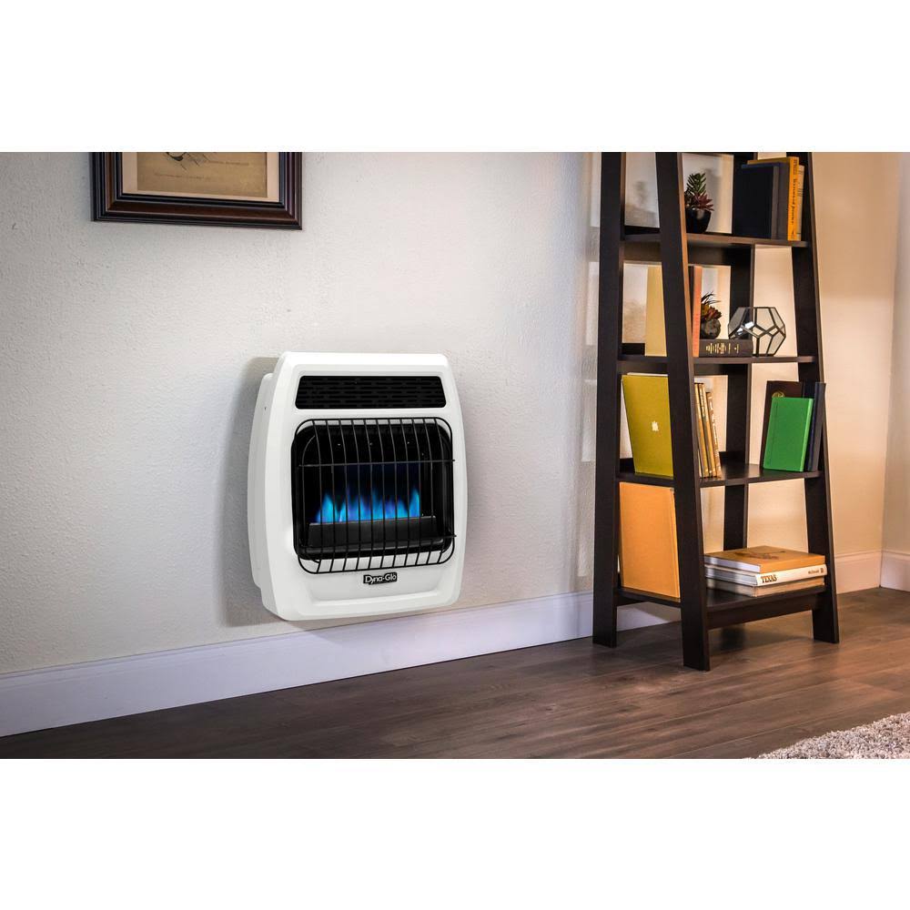 10,000 BTU Blue Flame Natural Gas Thermostatic Wall Heater B373
