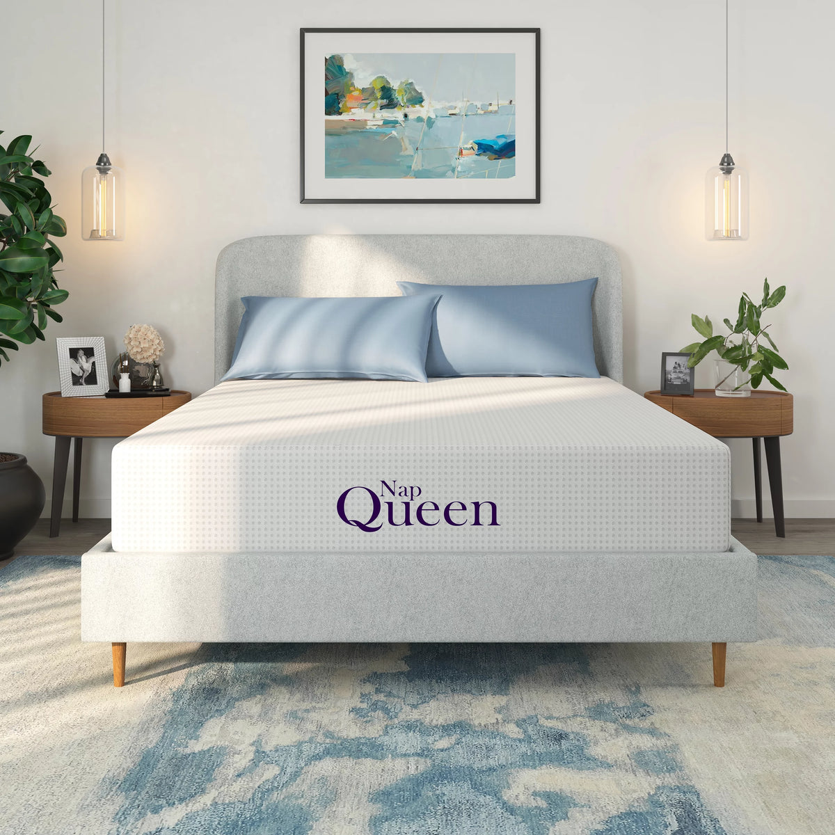 Twin 8" Charcoal Memory Foam Mattress Z99974