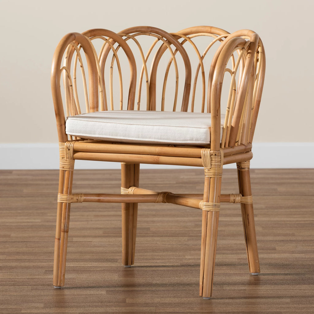 Natural Finished Rattan Chair Z147