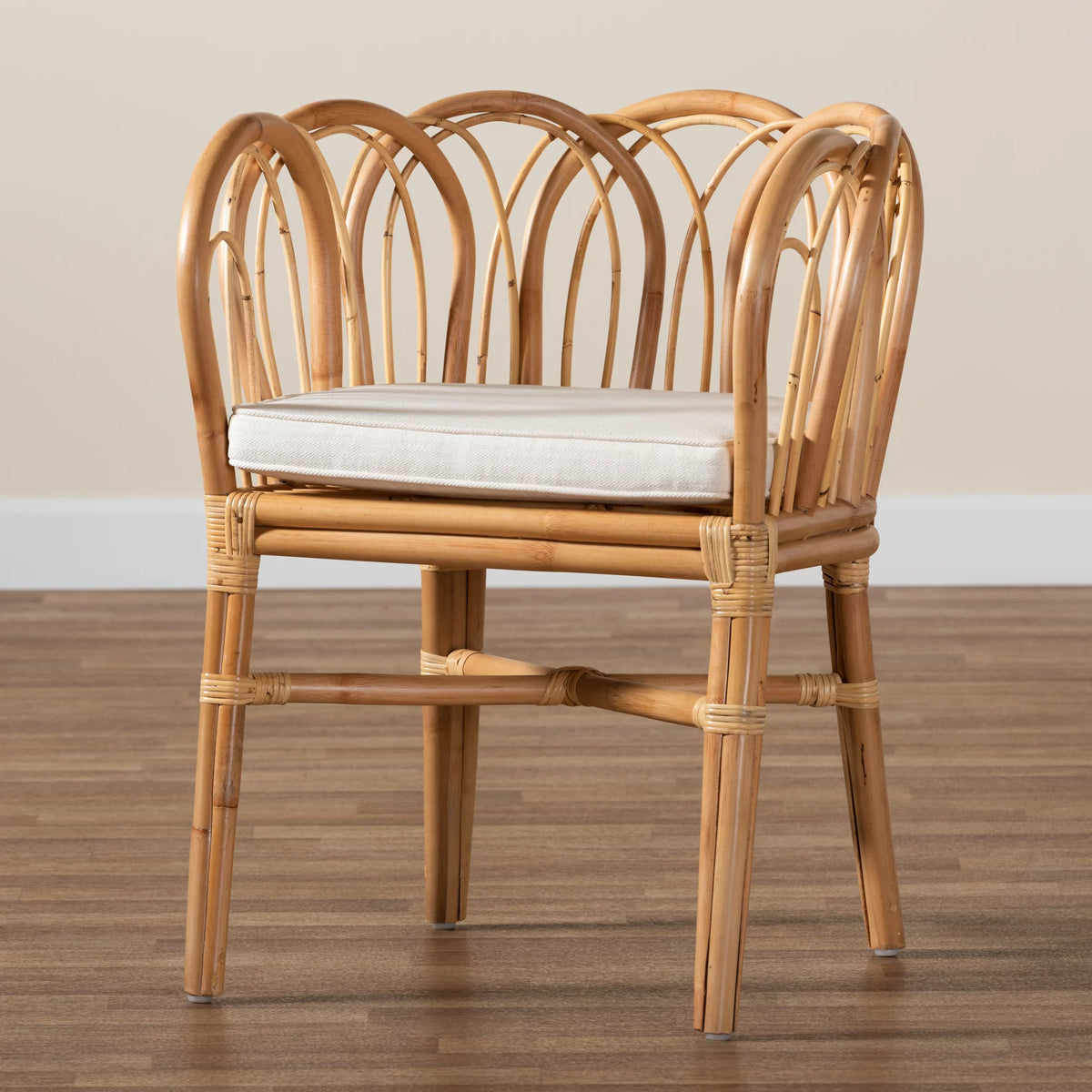 Natural Finished Rattan Chair Z147