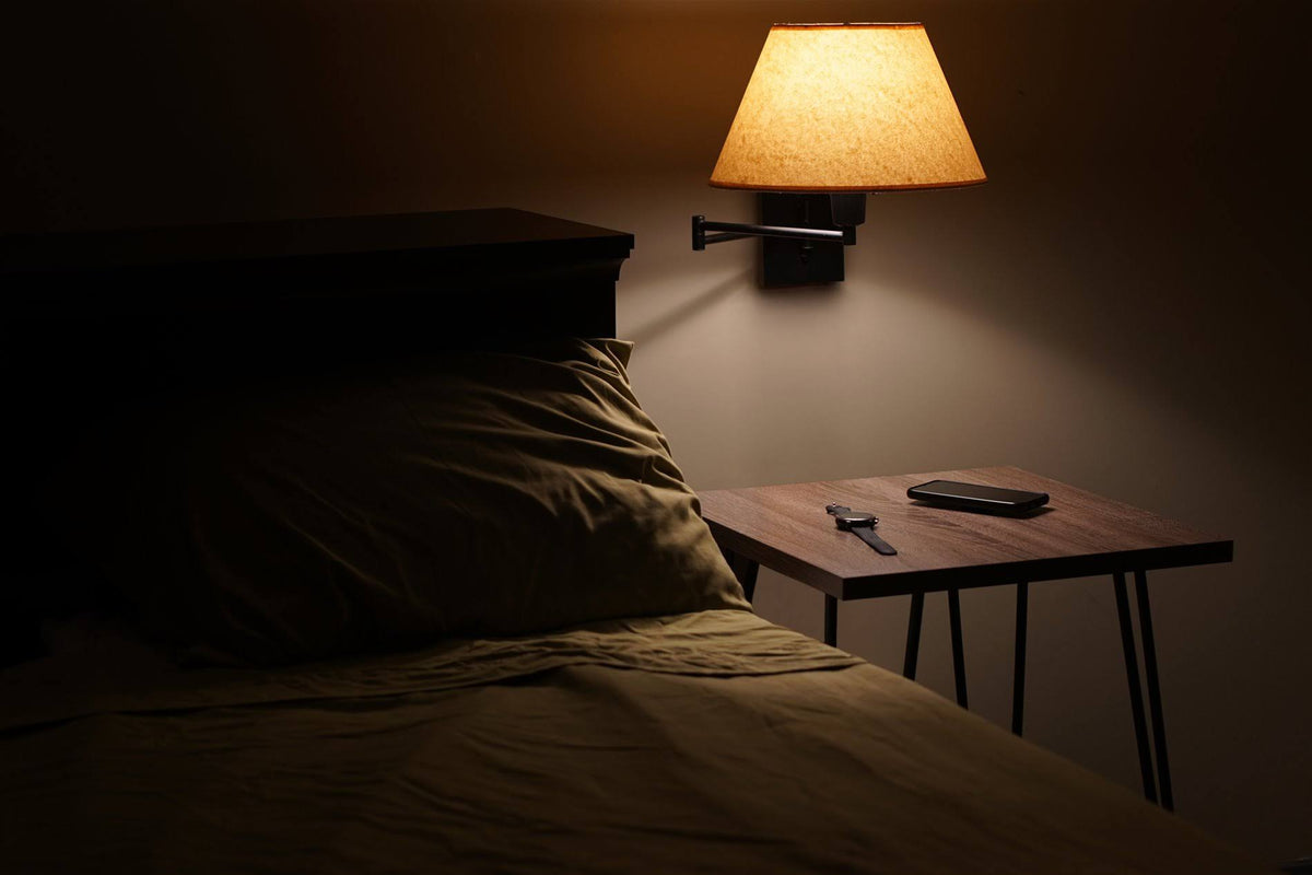 Black Swing Arm Wall Lamp B286312