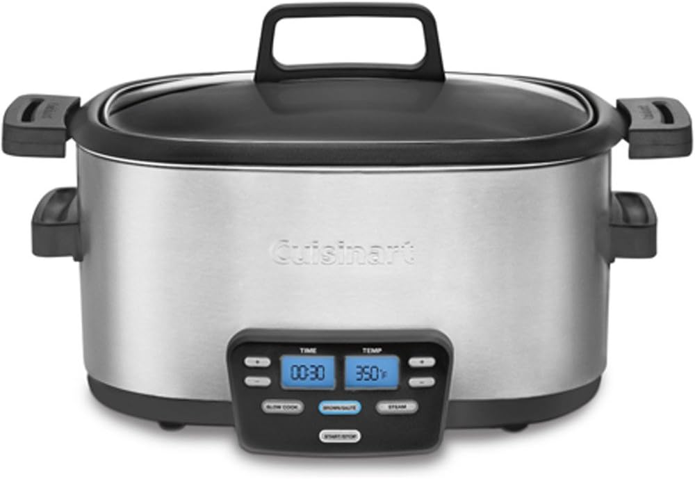 3-In-1 Multi-Cooker, Slow Cooker, Steamer O2072