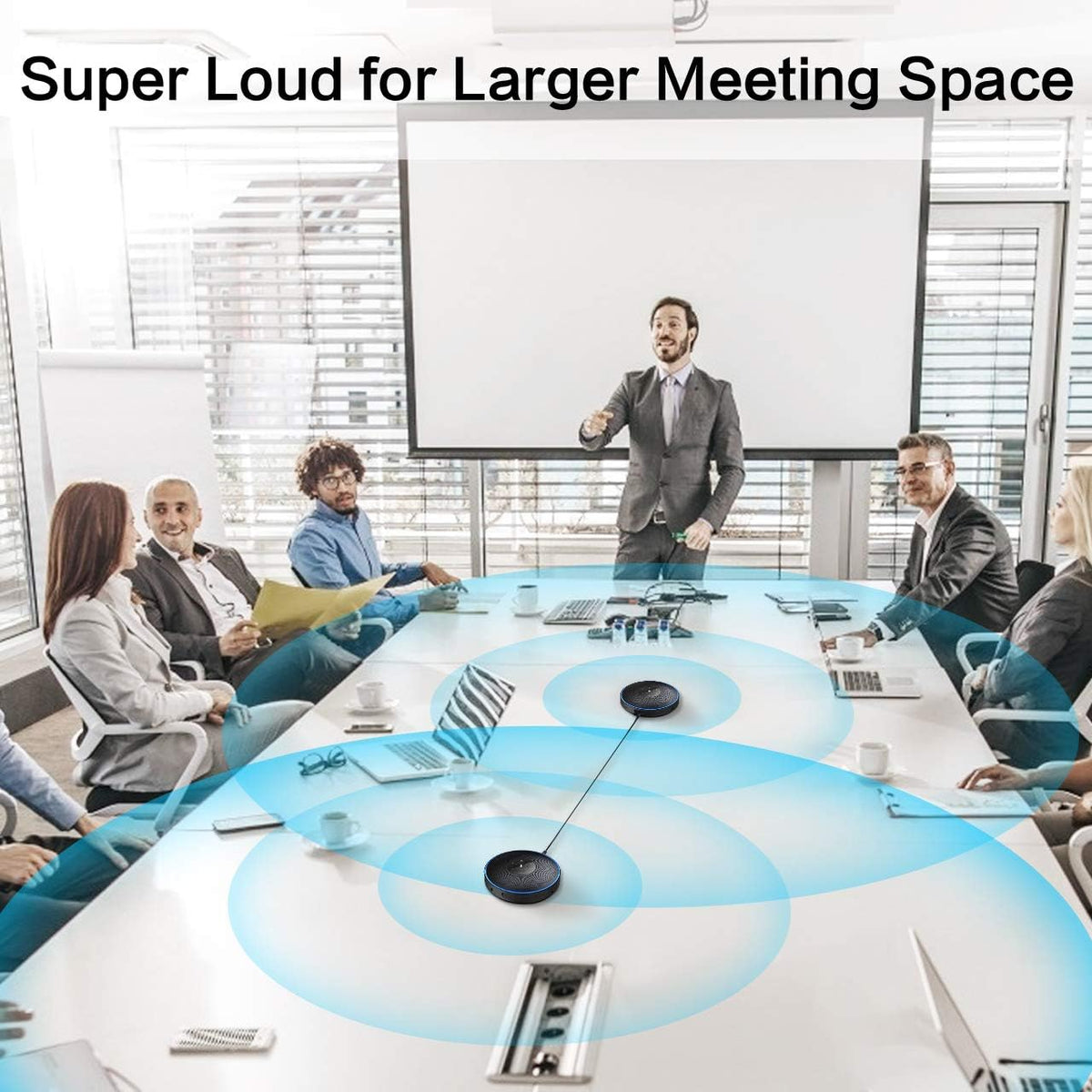 Bluetooth Speakerphone for Conference Calls Y754876