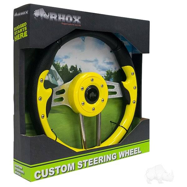 Brushed Aluminum Steering Wheel W492810