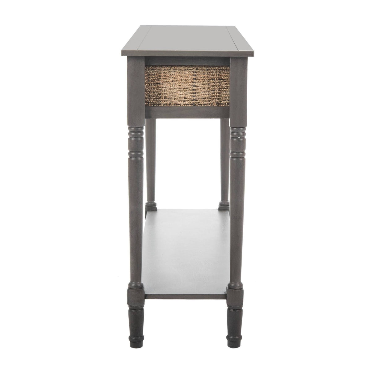 Wicker Console Table with Storage U54950