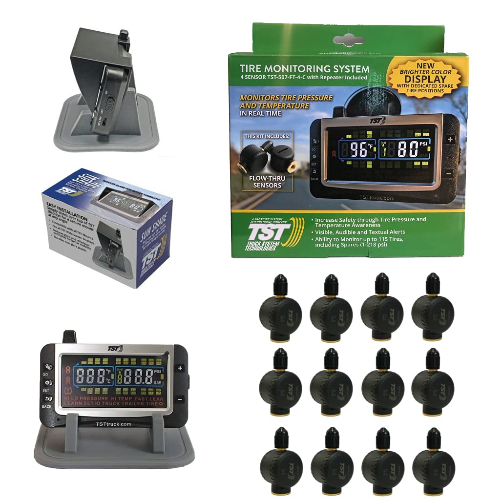 12 Sensor TPMS Kit with Color Display D896669