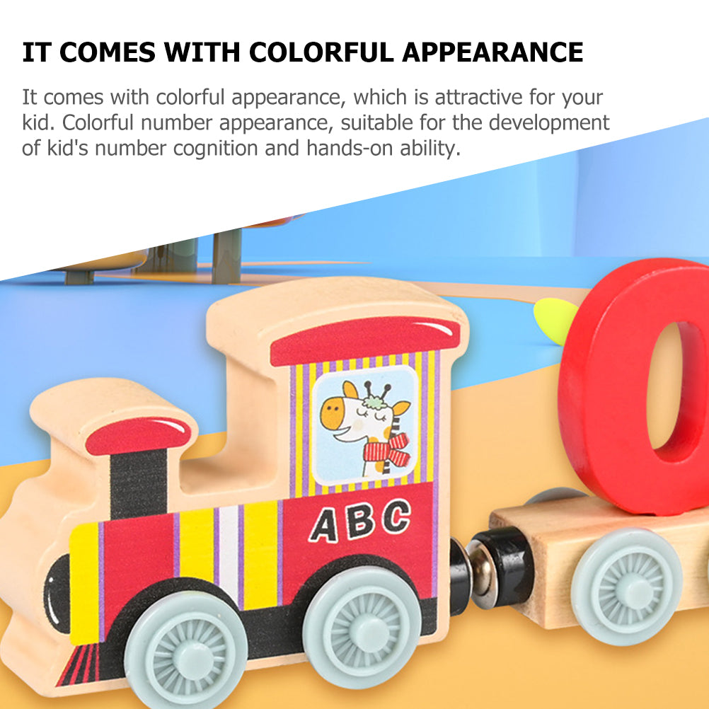 Wood Train Magnetic Toddler Toy Y47777