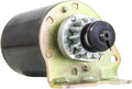 Starter Motor Compatible With Briggs & Stratton Cub Cadet 16.5 17 17.5 Hp Engine 14 Tooth Steel Drive Pack of 2 I91427