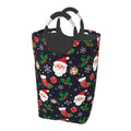 Snowflake Rectangular Collapsible Laundry Basket with Handles F368612