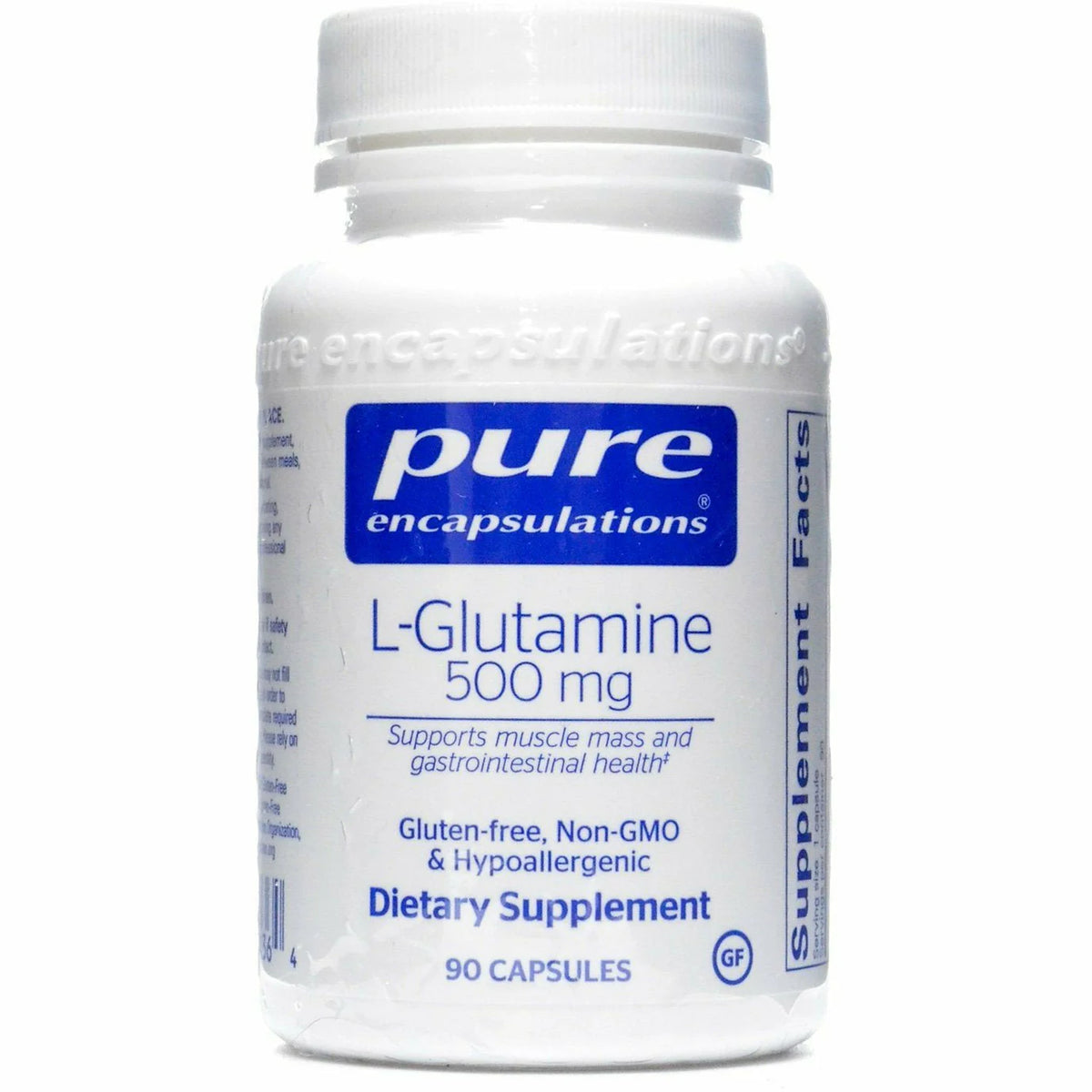 L-Glutamine 500 mg 90 vcaps H5634