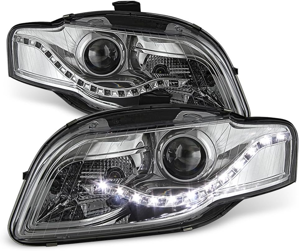 Projector Headlights for 2006-2008 Audi A4 S4 B7 U84009