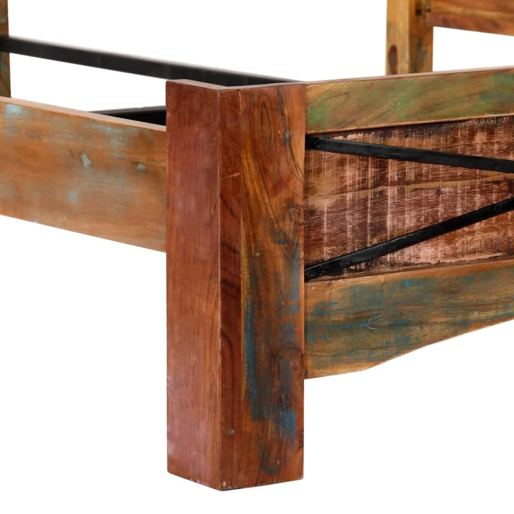 Solid Reclaimed Wood Bed Frame 63"x78.7" B3921