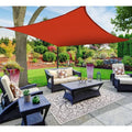 Red Square Sun Shade Sail Canopy X13120