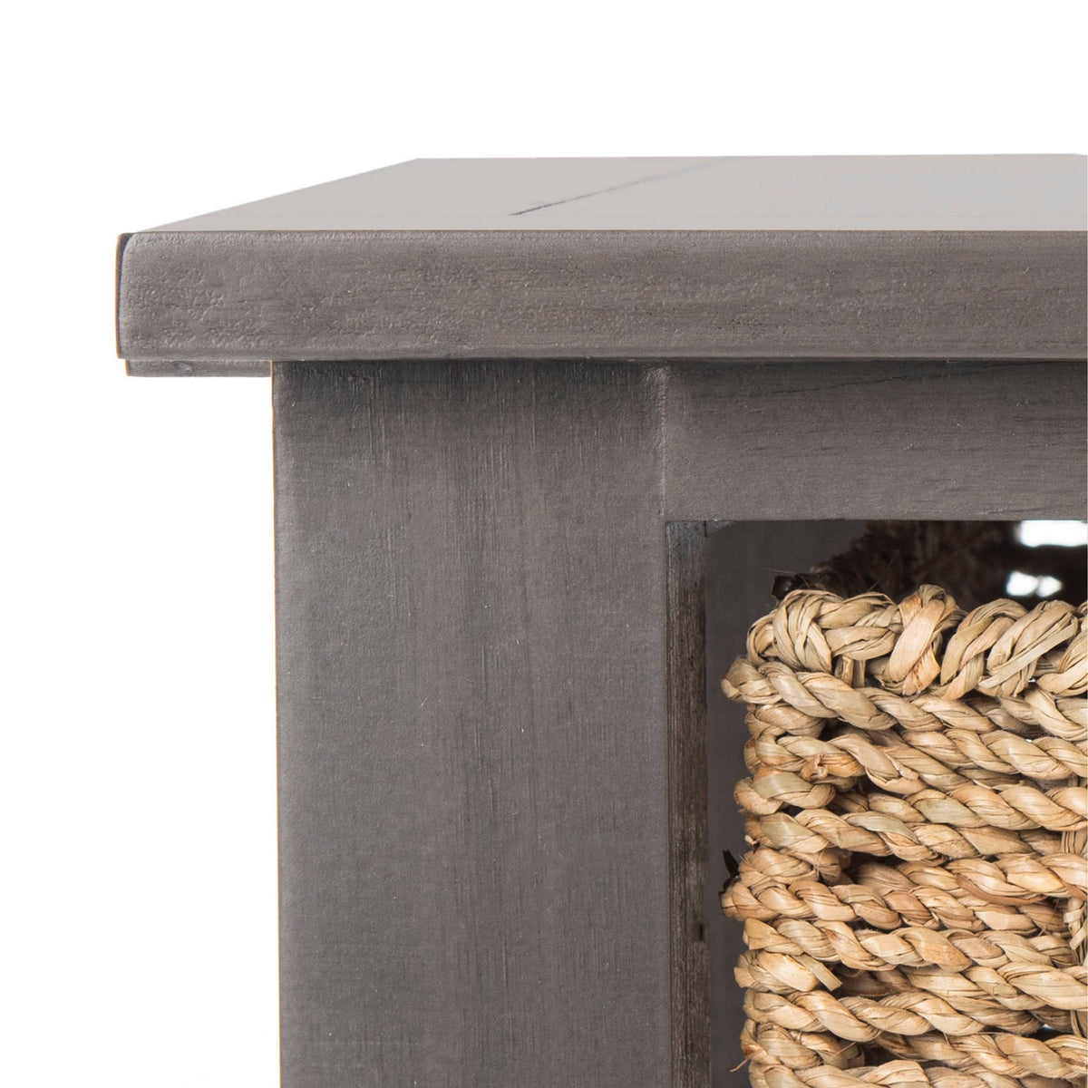 Wicker Console Table with Storage U54950