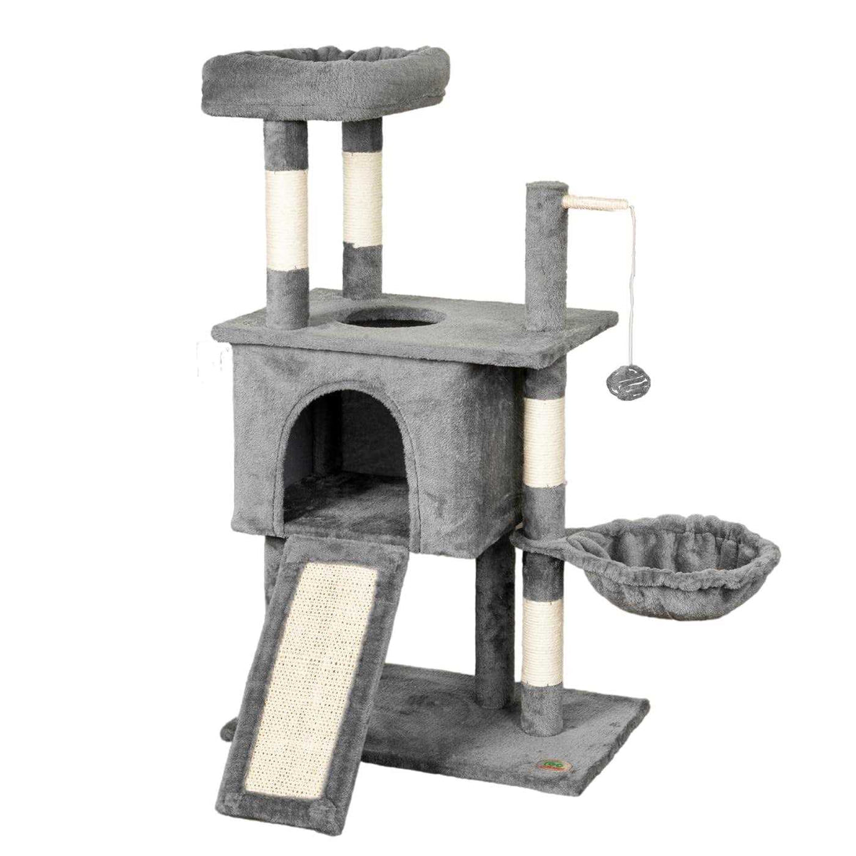 38in Three Level Cat Tree Tower E927545