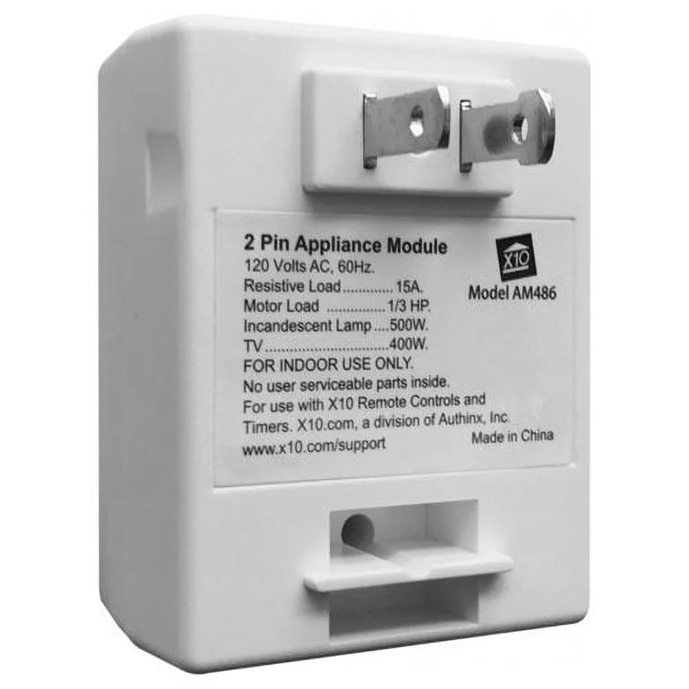 Plug-In Appliance Module 2 Prong X886