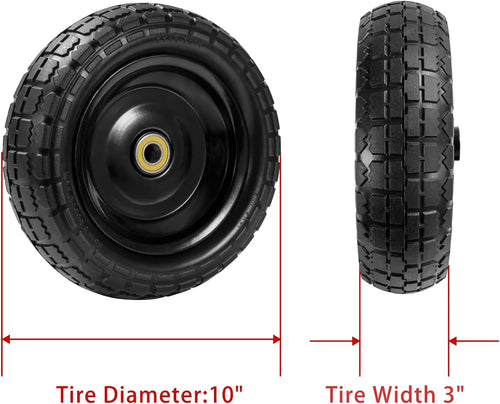 10 Inch Replacement Tire and Wheel, 2 Pack B719198