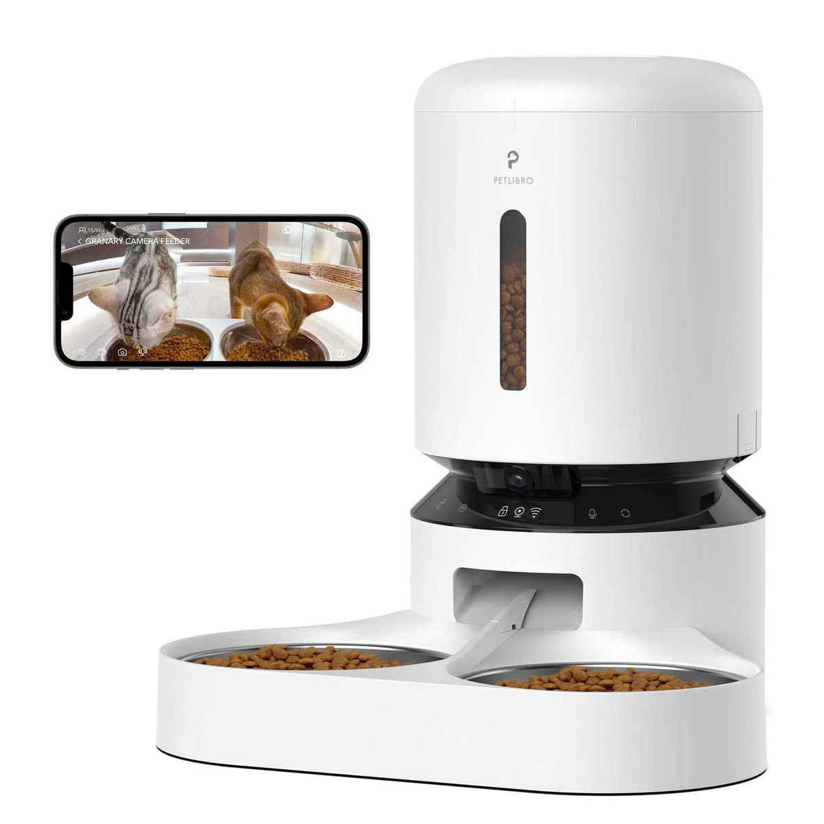 Automatic Cat Feeder with Camera 1080P HD B57241
