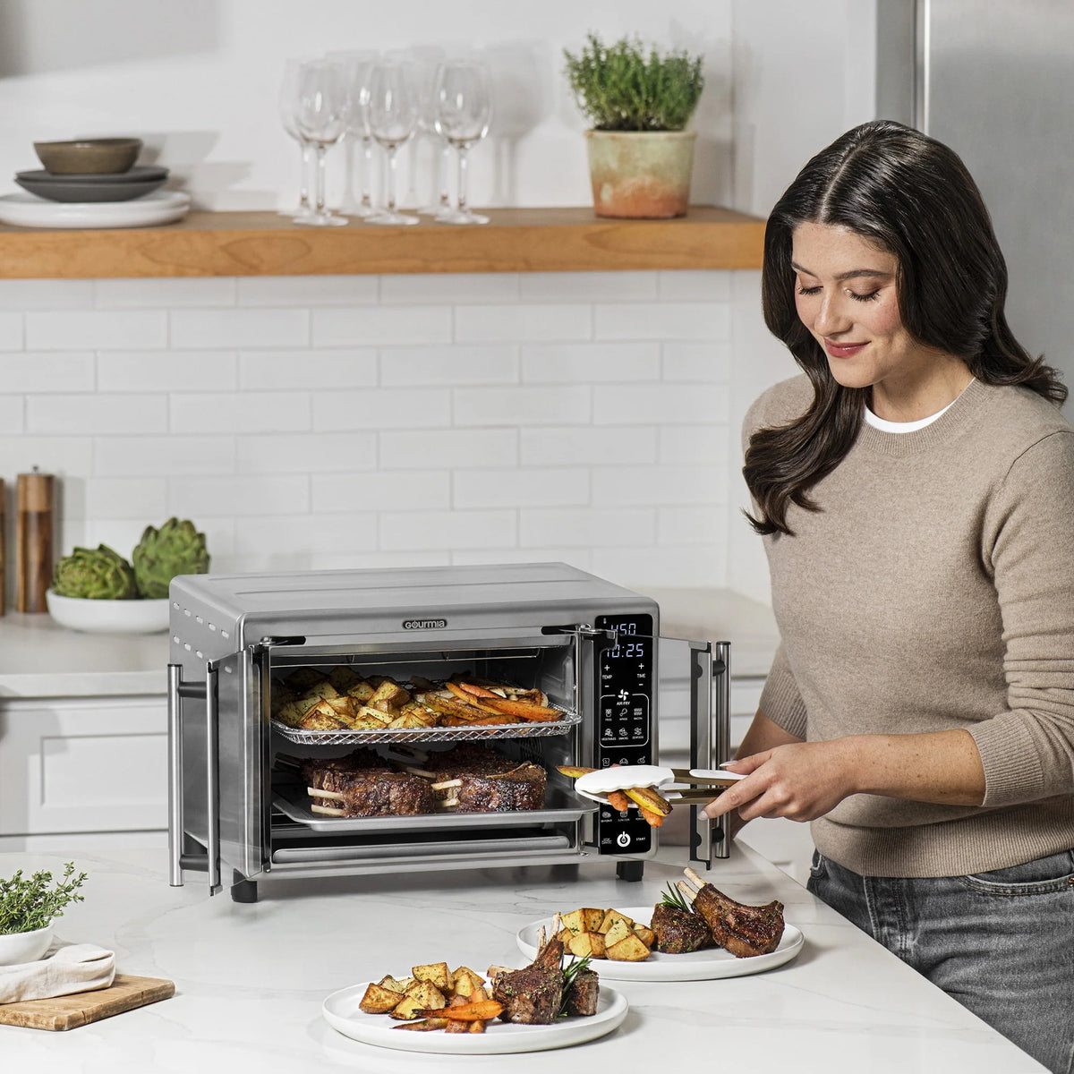 6-Slice Digital Toaster Oven Air Fryer W839587