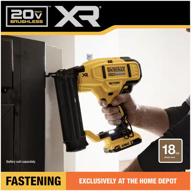 20V MAX Cordless 18-Gauge Brad Nailer Q314