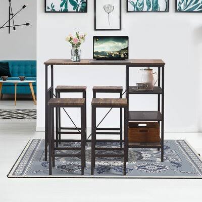 Black Dining Set B856976