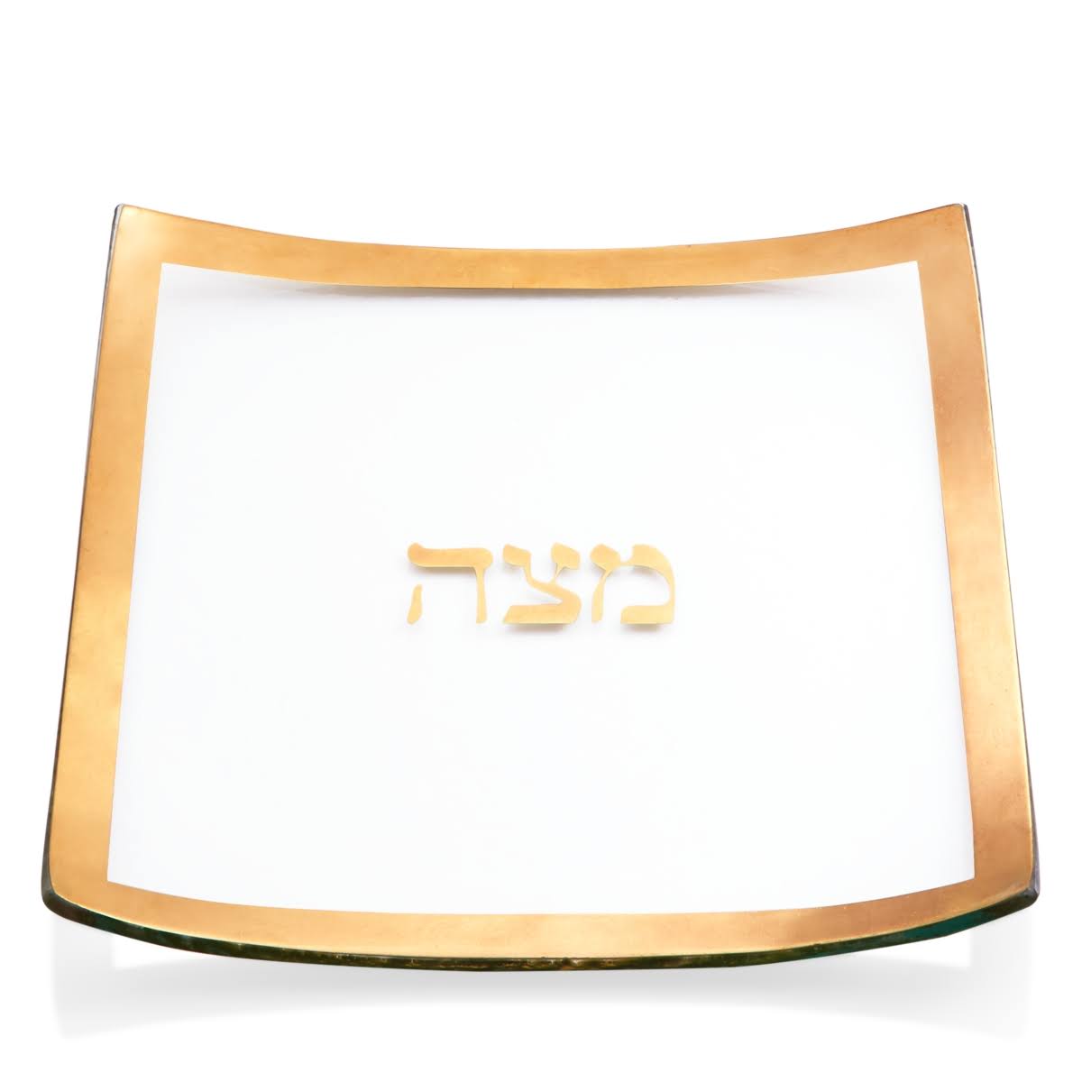 Platinum Square Matza Plate K7362