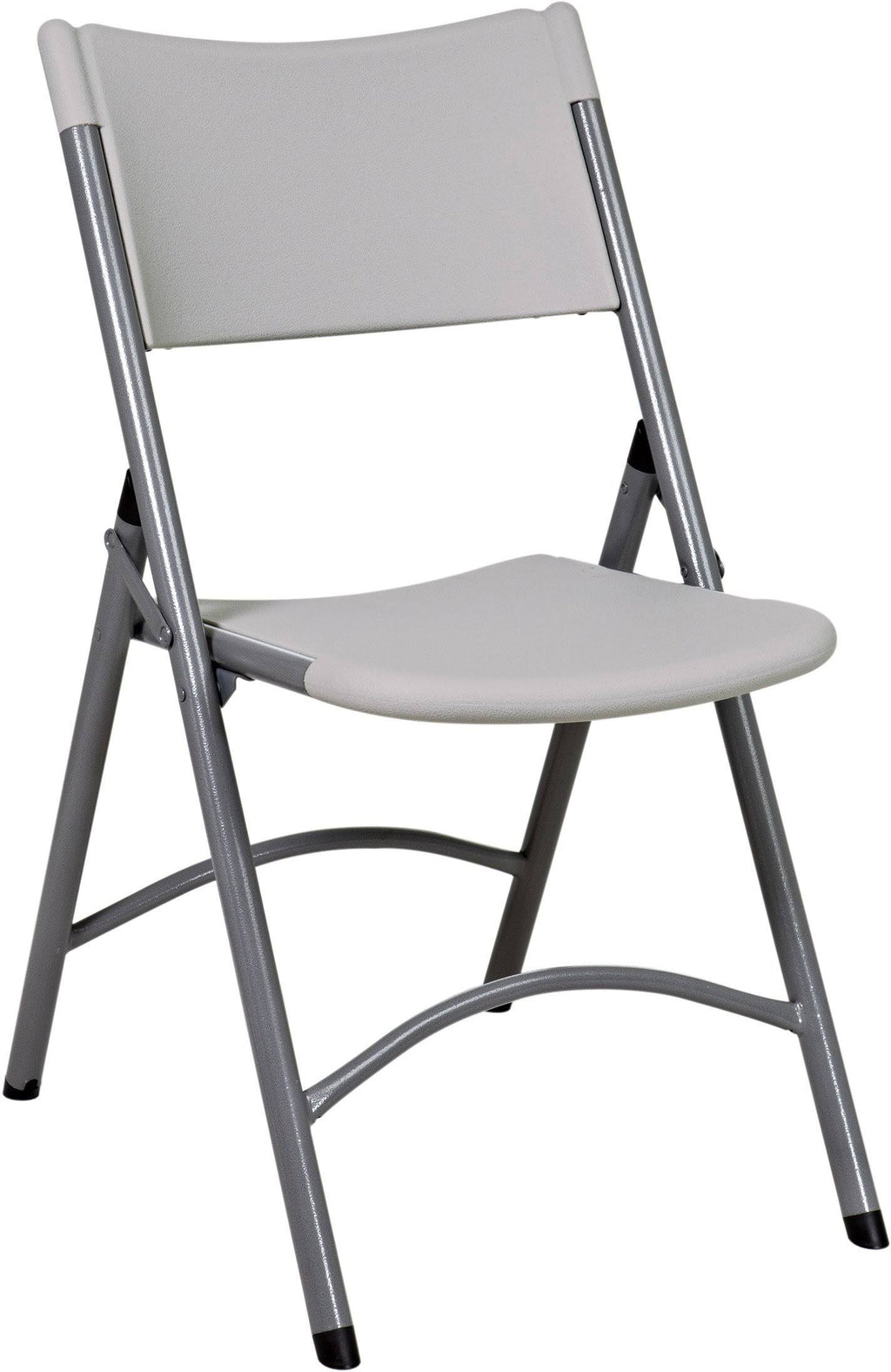 White/Grey Plastic Resin Chair 4 Pack O854