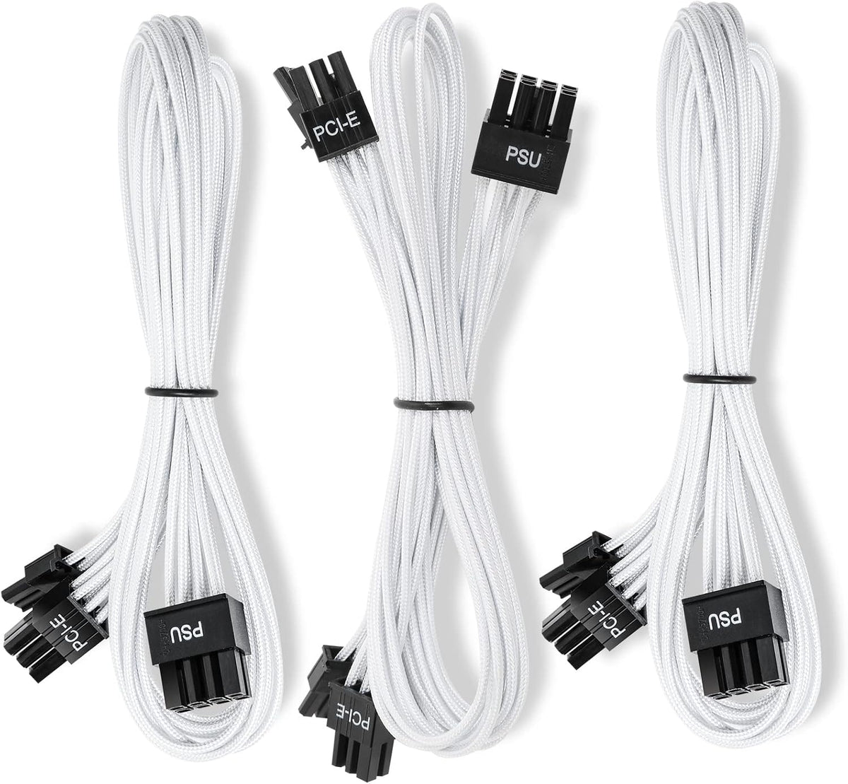 Mod White Sleeved Modular PSU Cable Set G6761