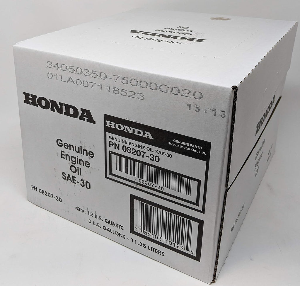 SAE30 Engine Oil Case of 12 Quarts I3677