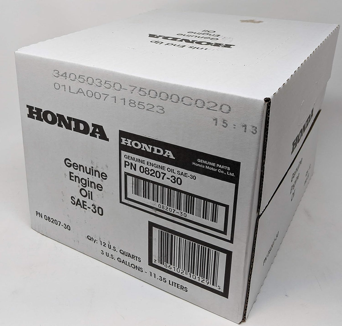 SAE30 Engine Oil Case of 12 Quarts I3677