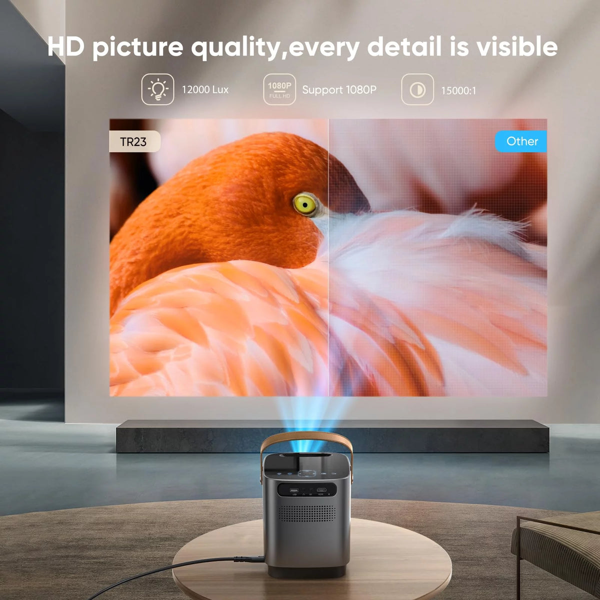 5G WiFi Bluetooth 1080P Projector Z5635