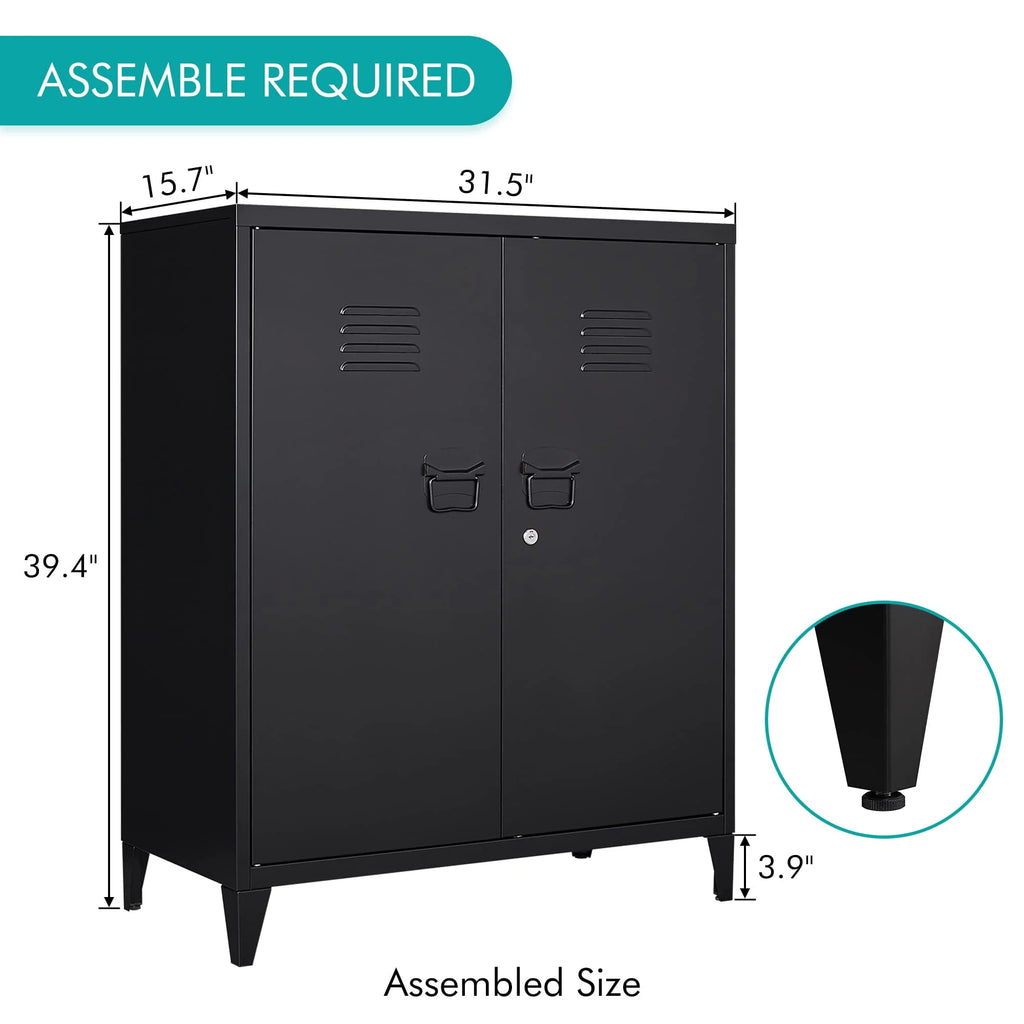 Metal Locker with 2 Doors G29004