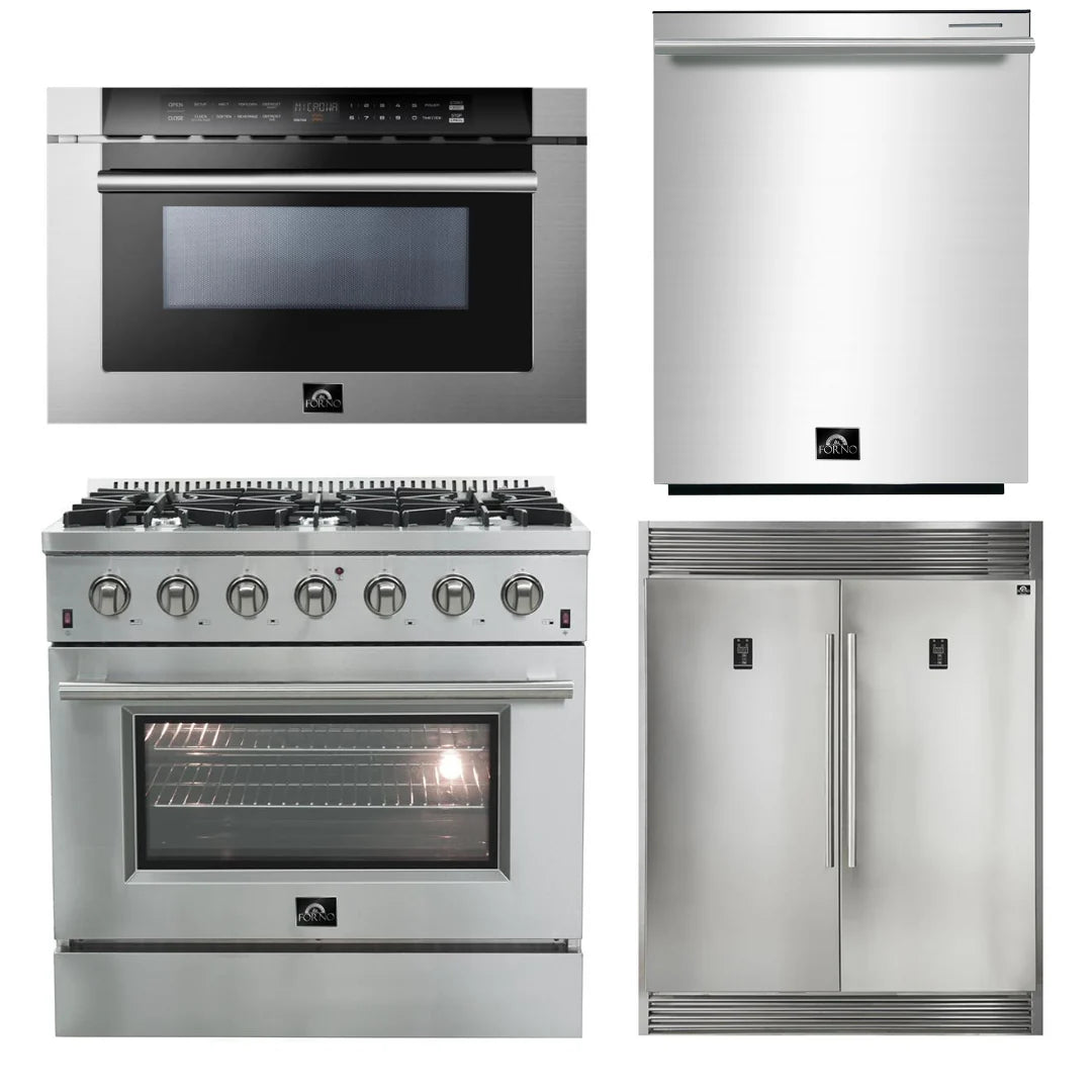 36 Inch Gas Range 60 Inch Refrigerator Microwave Drawer Dishwasher R83892