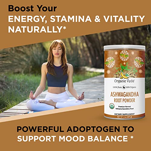 16oz Ashwagandha Root Powder Q104