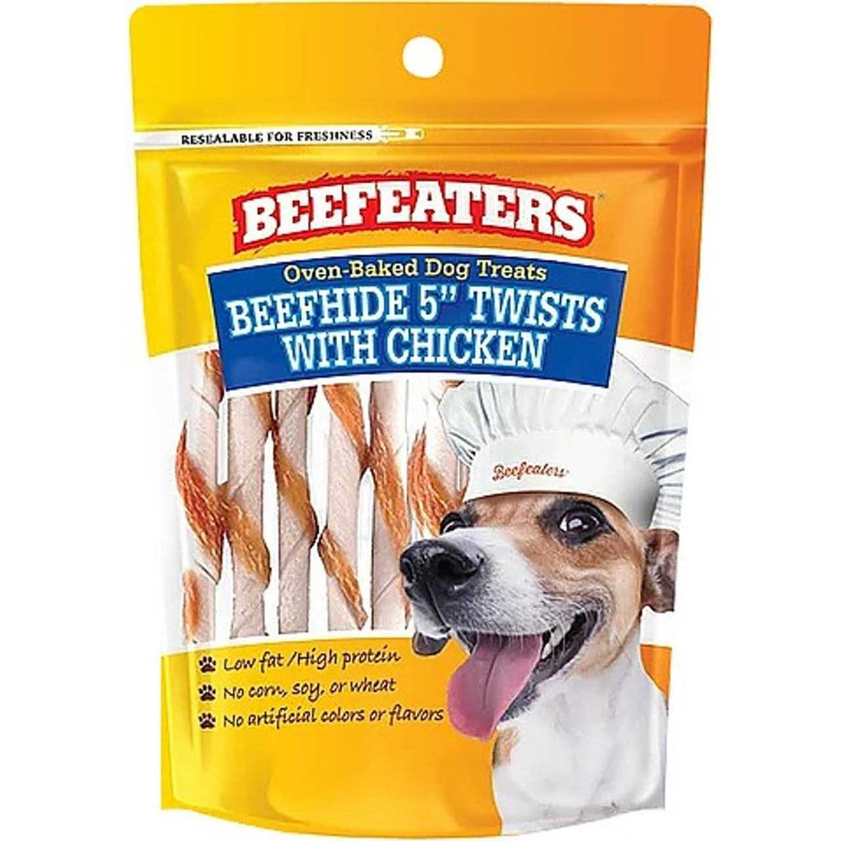 Oven Baked Beefhide Chicken Twists Dog I26478