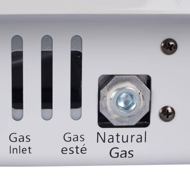 10,000 BTU Blue Flame Natural Gas Thermostatic Wall Heater B373