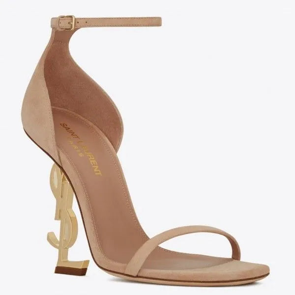 Beige Suede Sandals U844